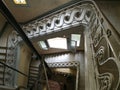 Vietnam Ho ChÃÂ ÃÂ ÃâÃÂ ÃâÃâÃÂ­ Minh City Museum of Fine Arts Gallery art deco spiral stairs stained glass window